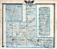 Ford County Map, Paxton,, Illinois State Atlas 1876